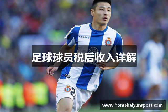足球球员税后收入详解