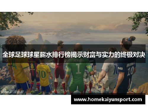 全球足球球星薪水排行榜揭示财富与实力的终极对决